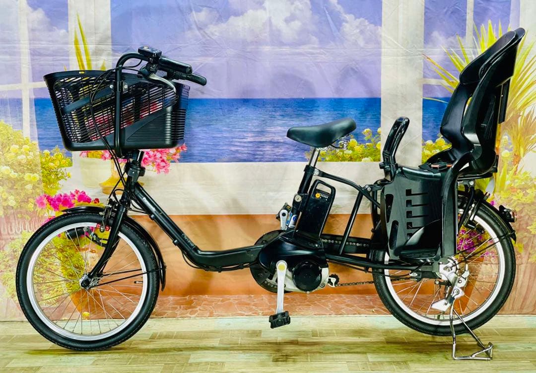 中華ランチギュット⭐️12AHパナソニック子供乗せ電動アシスト自転Y2148