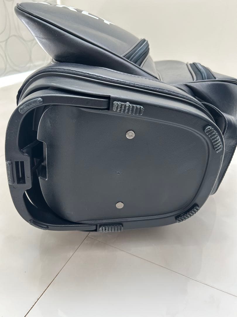 PEARLY GATES【定番】合皮スタンド式キャディバッグ46インチ対応9型