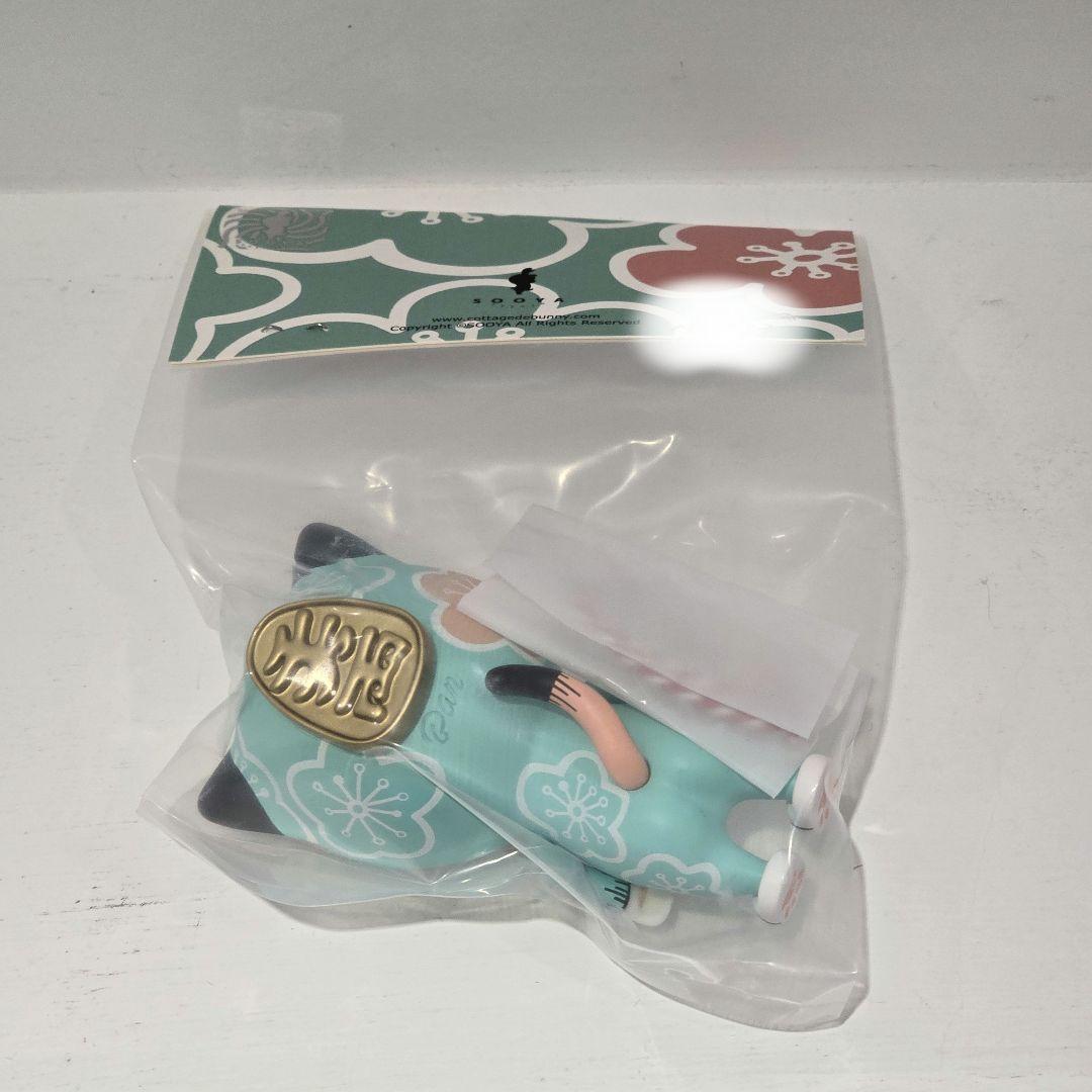 sooya studio MANPUKU Mint Cat Ban 納福 猫