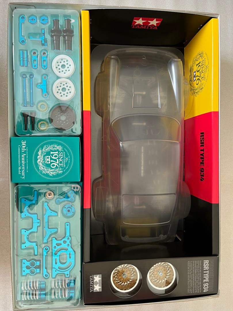 タミヤ　RC 30周年記念モデル ポルシェターボ　RSR 934レーシング