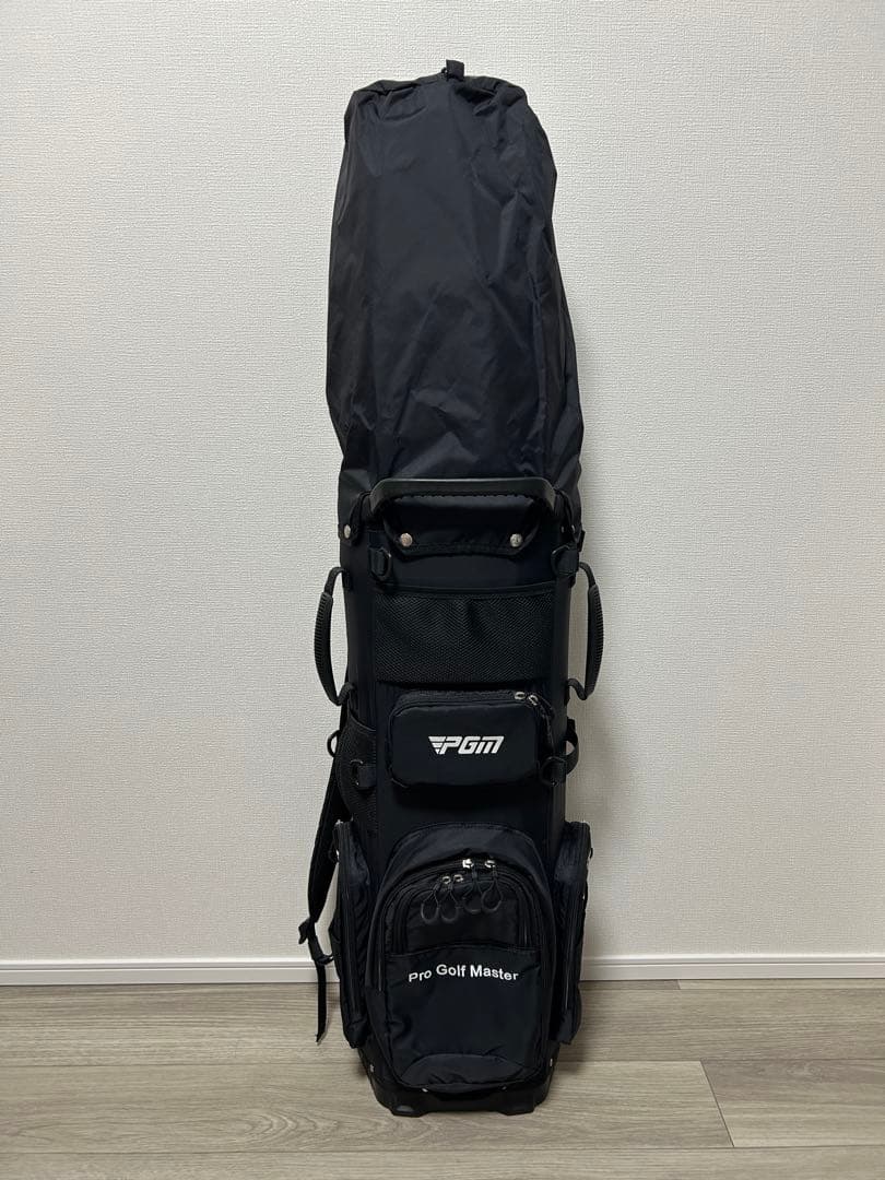 美品 PGM ゴルフ キャディバッグ リュック ダブルショルダー 背負える