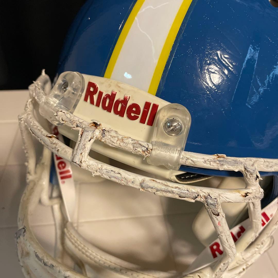 関西学院大学“FIGHTERS“試合用ヘルメット(選手実使用)