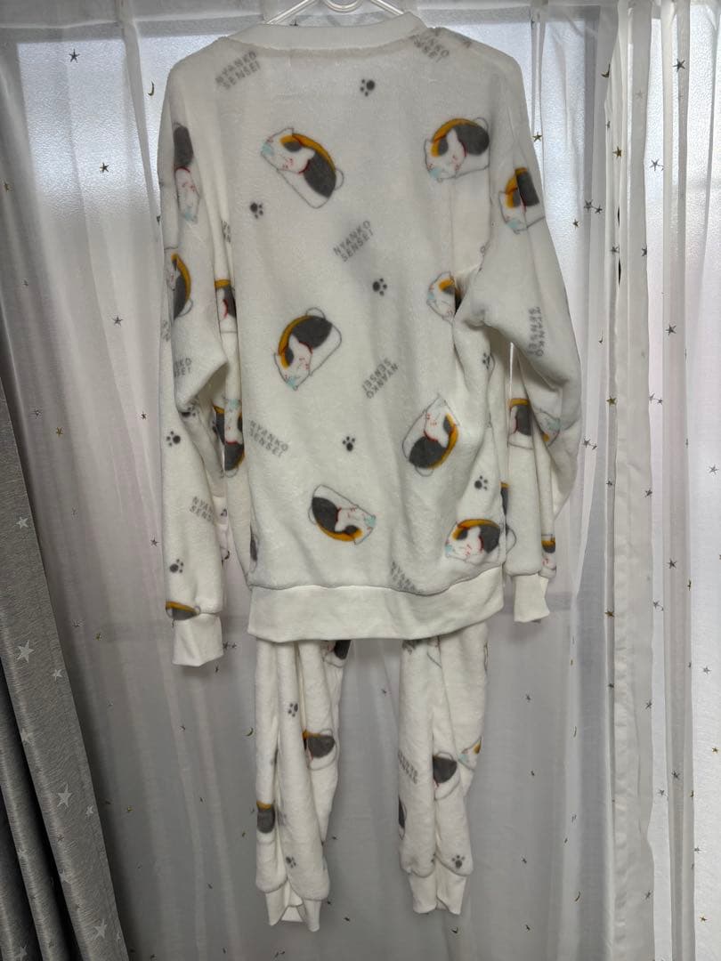 夏目友人帳　総柄ボア上下セット