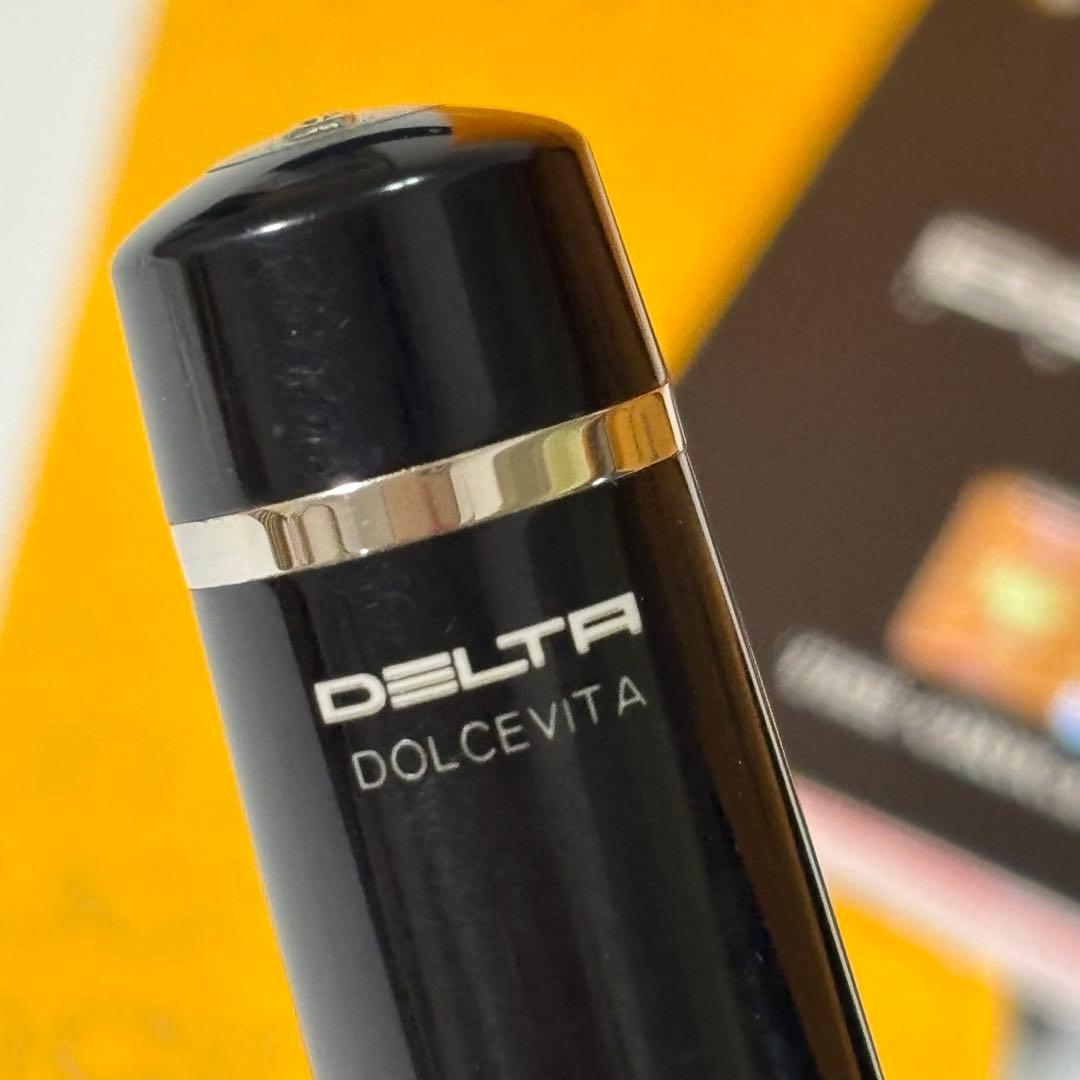DELTAデルタ　ドルチェビータ　万年筆シルバー925 18K750 M