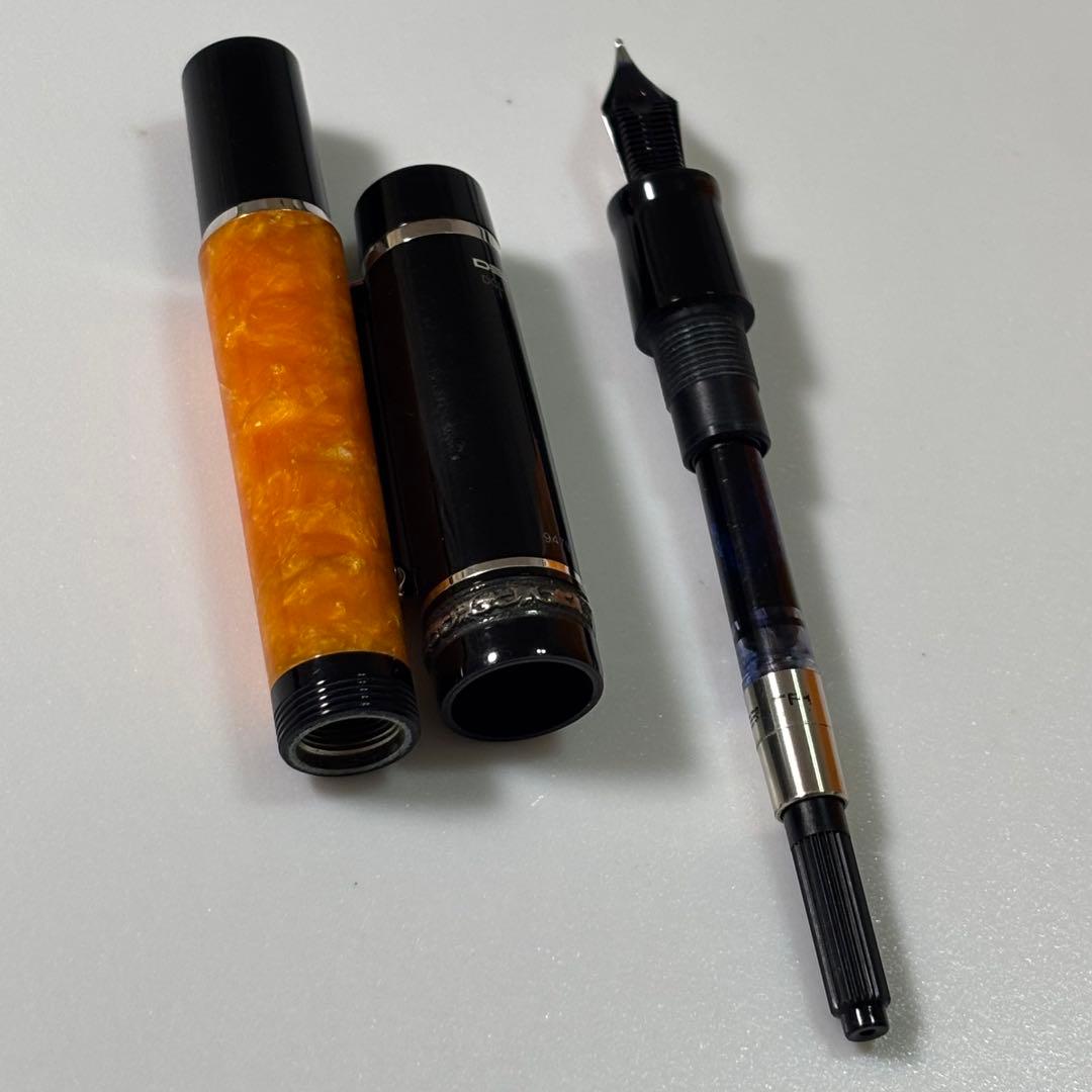 DELTAデルタ　ドルチェビータ　万年筆シルバー925 18K750 M