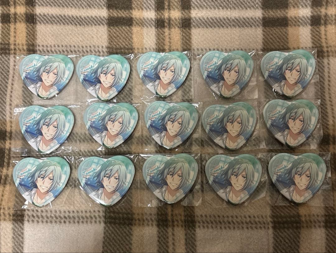 アイナナ WD ハート缶バッジ 15個 四葉環