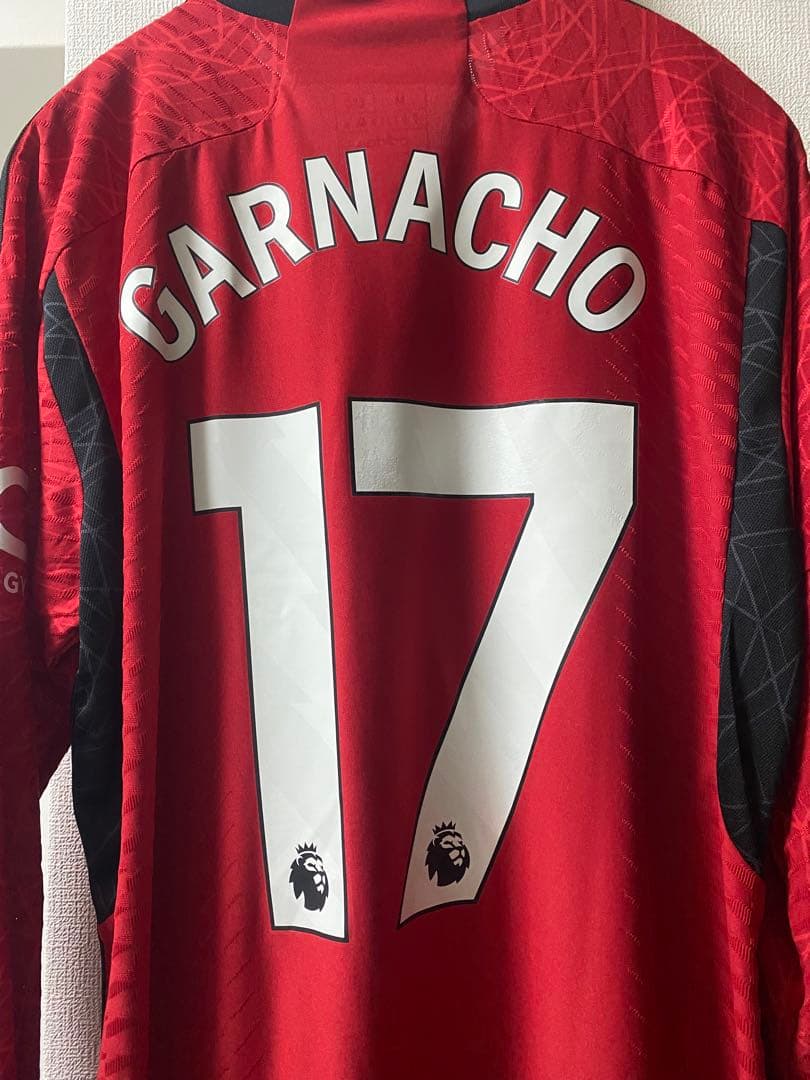 マンチェスターユナイテッド23-24 ガルナチョ長袖オーセンティックユニフォーム