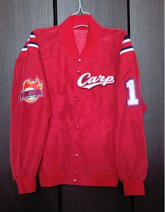 【プロモデル】広島 東洋　カープ　前田智徳　グランドコート　アシックス　M