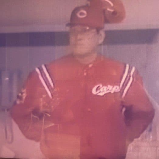 【プロモデル】広島 東洋　カープ　前田智徳　グランドコート　アシックス　M