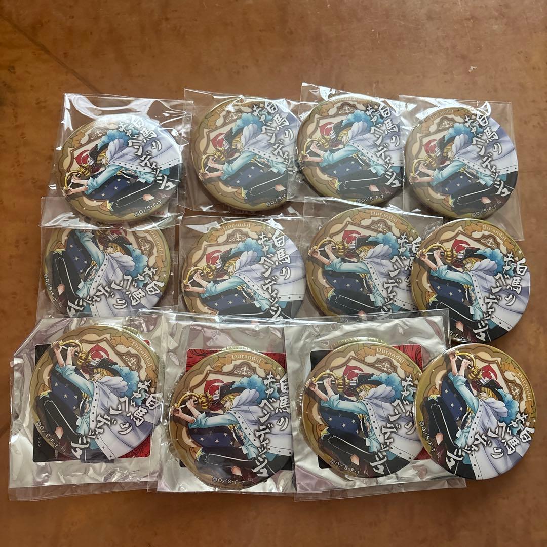ONEPIECE ワンピース キャベンディッシュ 剣豪 輩缶バッジ 12点