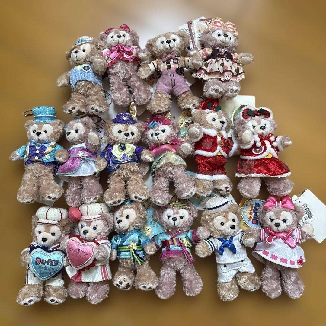 ダッフィー ぬいぐるみ 16体セット