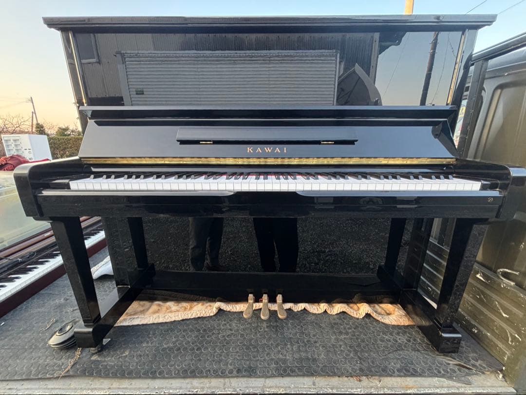 KAWAI アップライトピアノ BS-2A KAWAI製 3ペダル 鍵盤楽器