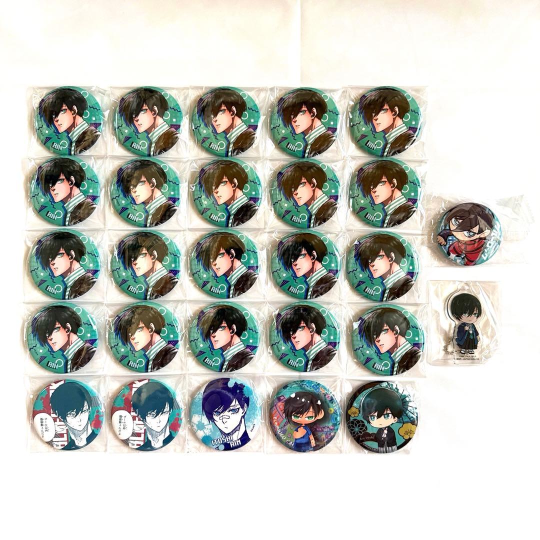 ブルーロック 糸師凛 缶バッジ アクキー セット