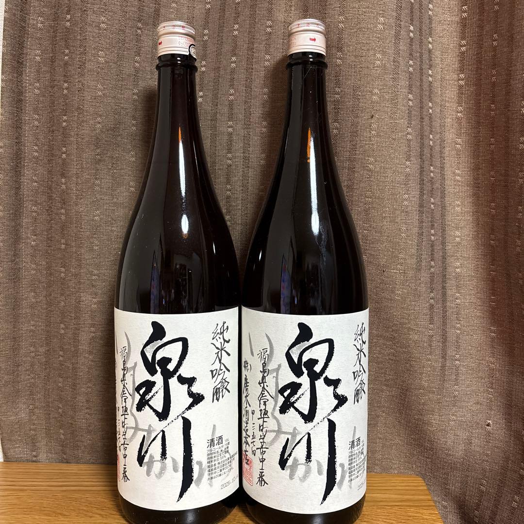 泉川　純米吟醸　日本酒　1.8L 2本