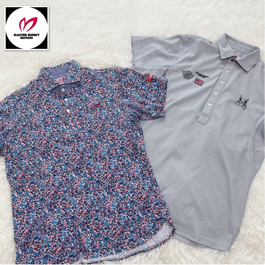 MASTER BUNNY EDITION ポロシャツ 2着セット ゴルフ 花柄