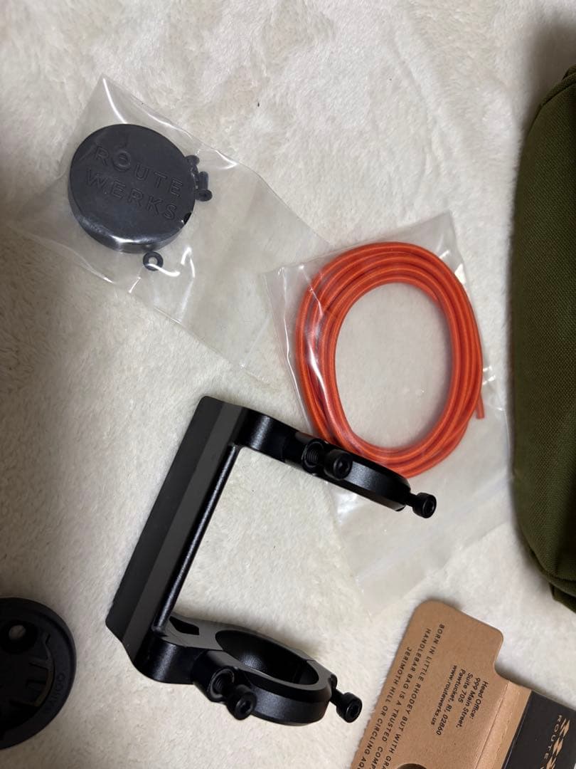 ROUTEWERKS ハンドルバーバッグ オリーブ