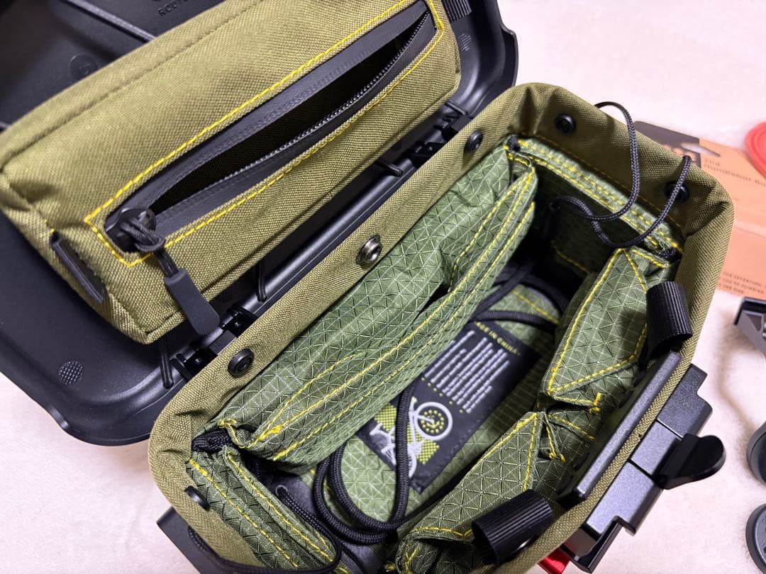 ROUTEWERKS ハンドルバーバッグ オリーブ