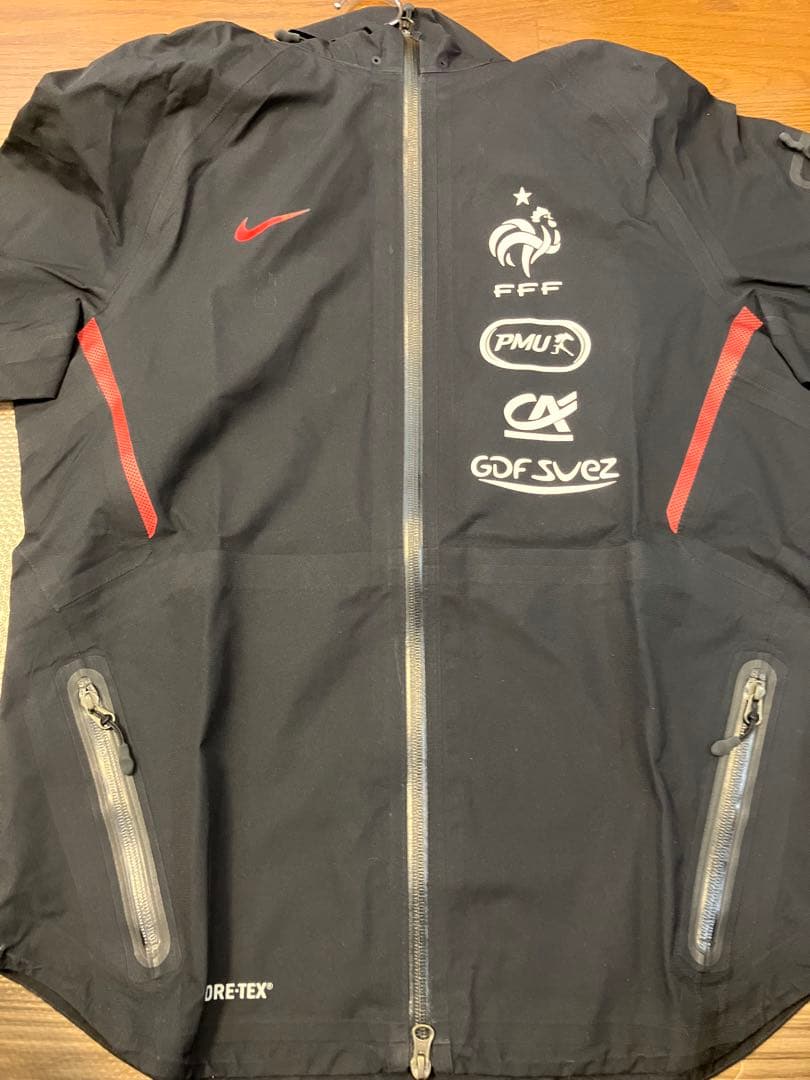 実使用フランス代表gore tex防水オールシーズンジャケットNIKE 非売品