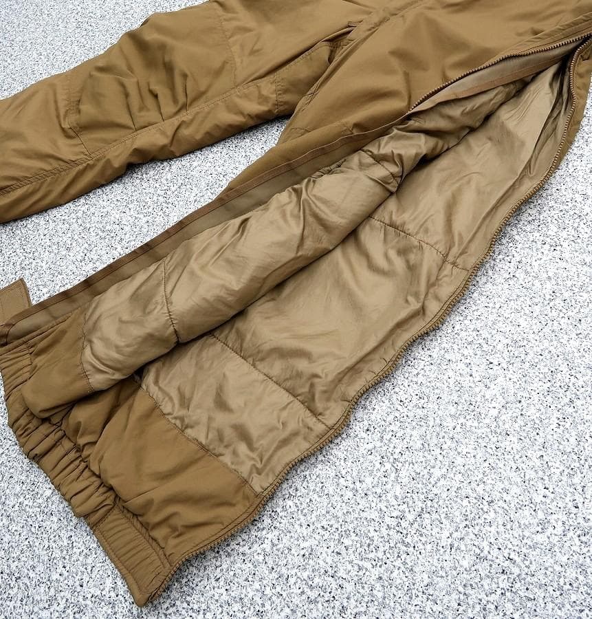 ⑨ 極美品 S-S 米軍実物 USMC レベル7 プリマロフト パンツ コヨーテ