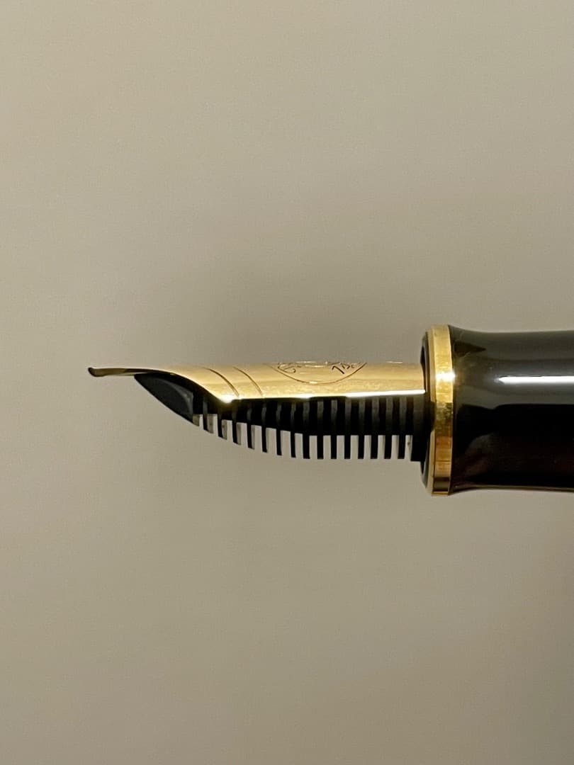 【稀少】ペリカン #760 ロールゴールド 150周年記念万年筆 14k-585