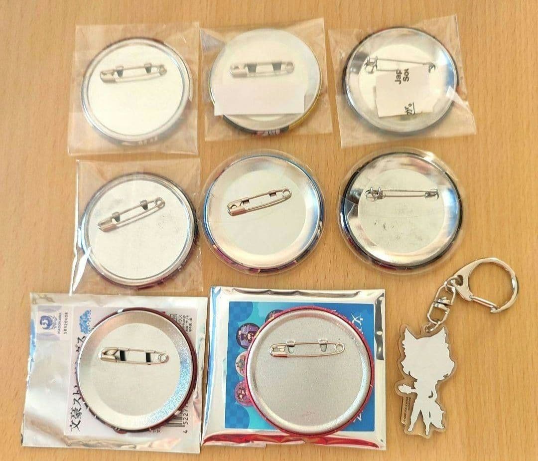 文豪ストレイドッグス 中原中也 缶バッジ アクキーセット