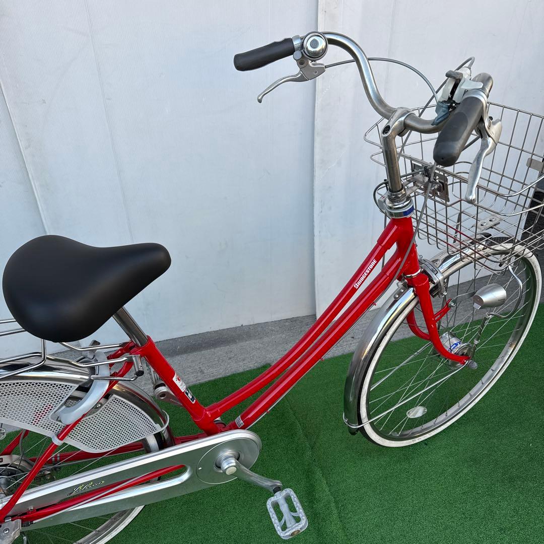 ブリヂストン自転車26インチ オートライト とても綺麗です【引き取り限定】