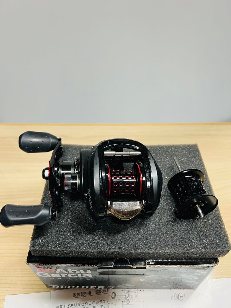 アブガルシア ディサイダー 7 ベイトリール 左巻き