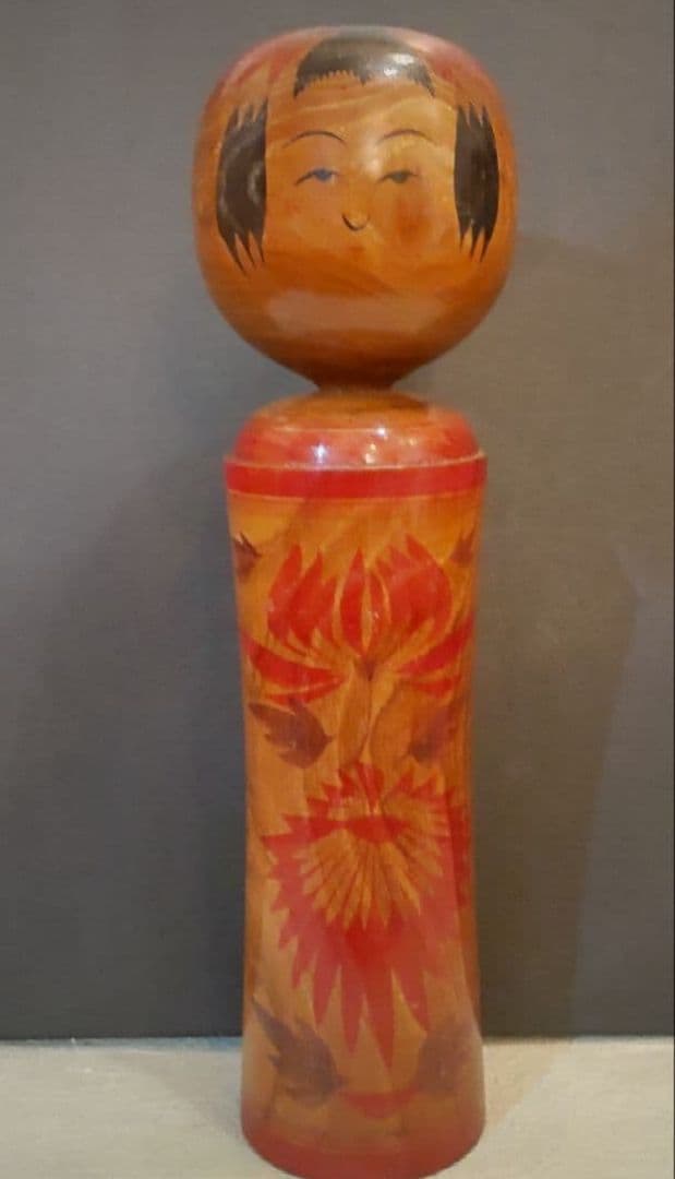 81*Z224こけし 鳴子こけし エジコ 置物 彫刻 骨董 骨董品