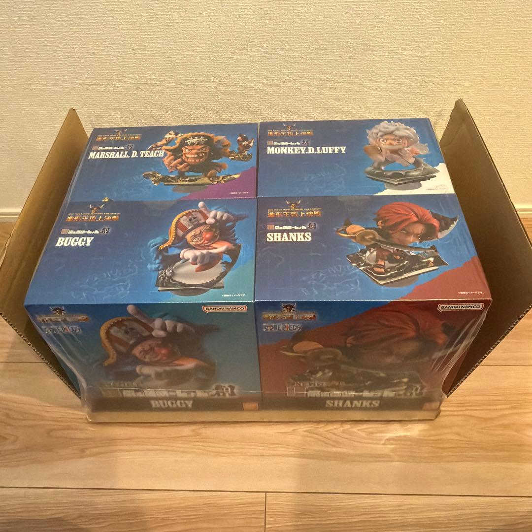 ひ*ろ様 【新品・未開封】にふぉるめーしょん創 セット　ワンピース　四皇　フィギ