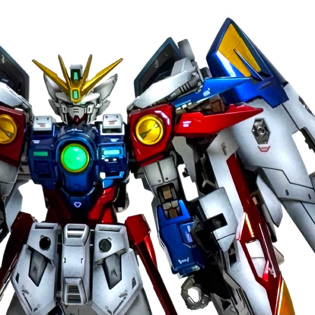 RG ウイングガンダムゼロ 塗装済み完成品 ガンプラ 3
