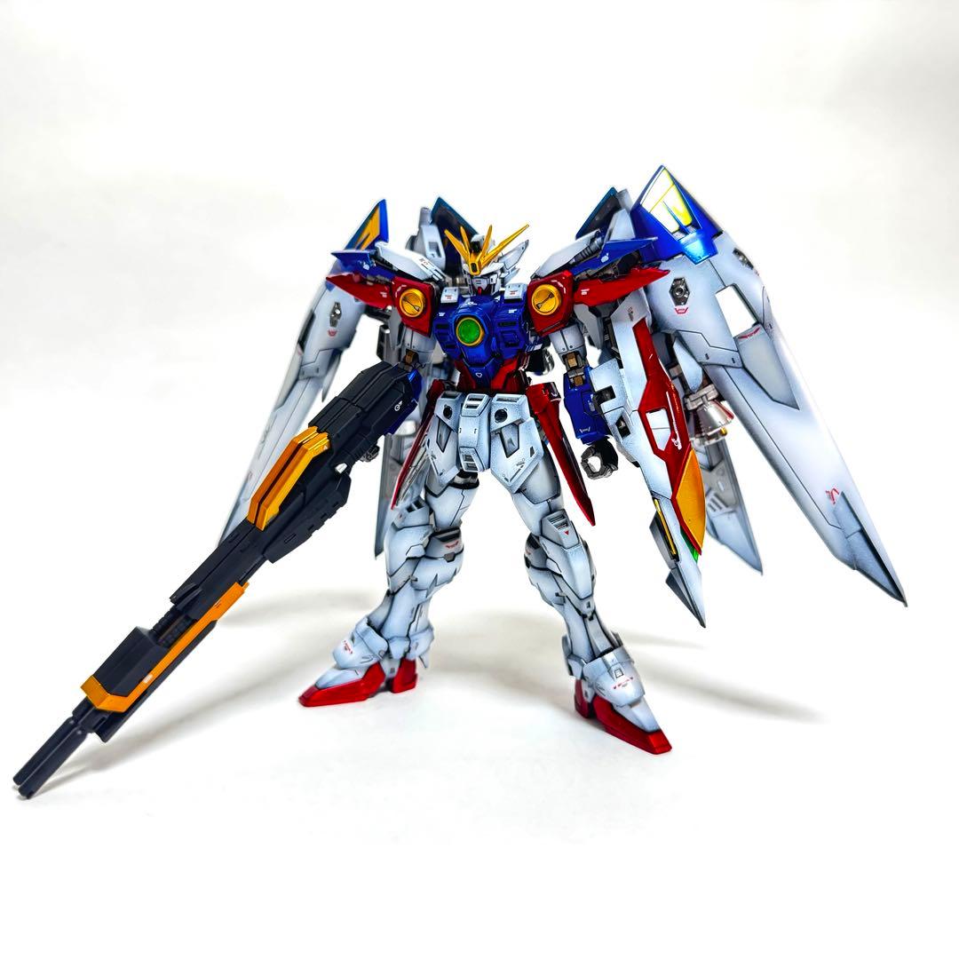 RG ウイングガンダムゼロ 塗装済み完成品 ガンプラ 3