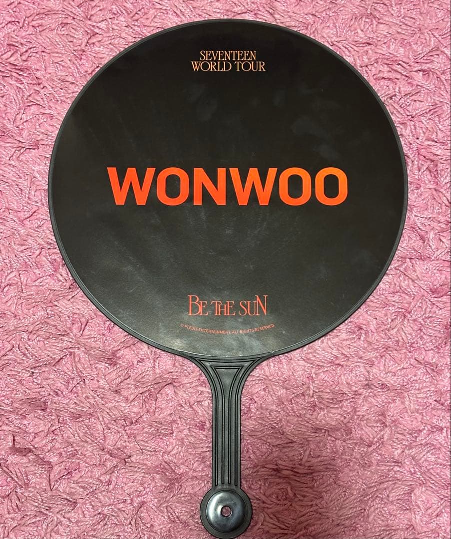 SEVENTEEN wonwoo ウォヌ BE THE SUN うちわ
