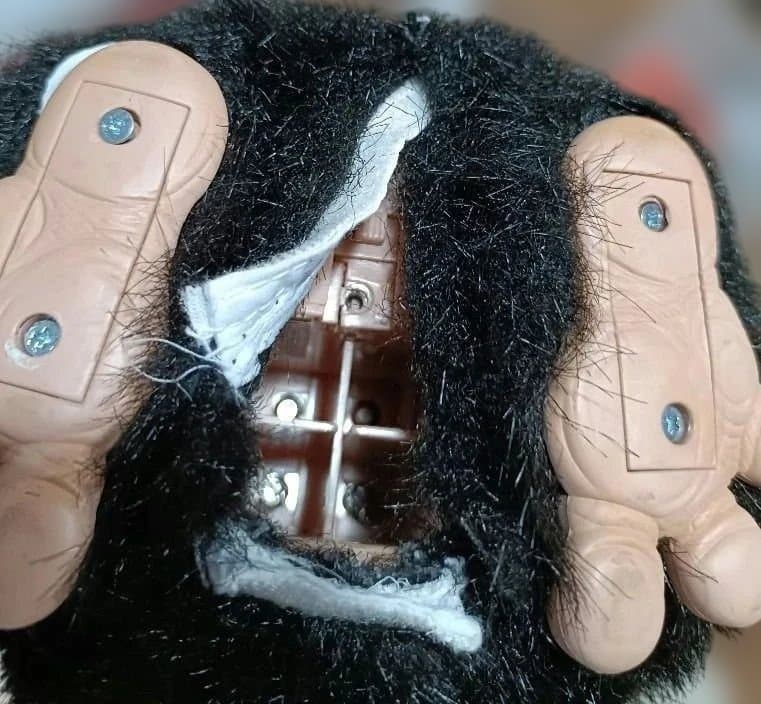 ファービー 2 ミルキーパンダ 英語　furby 黒　青目　2005