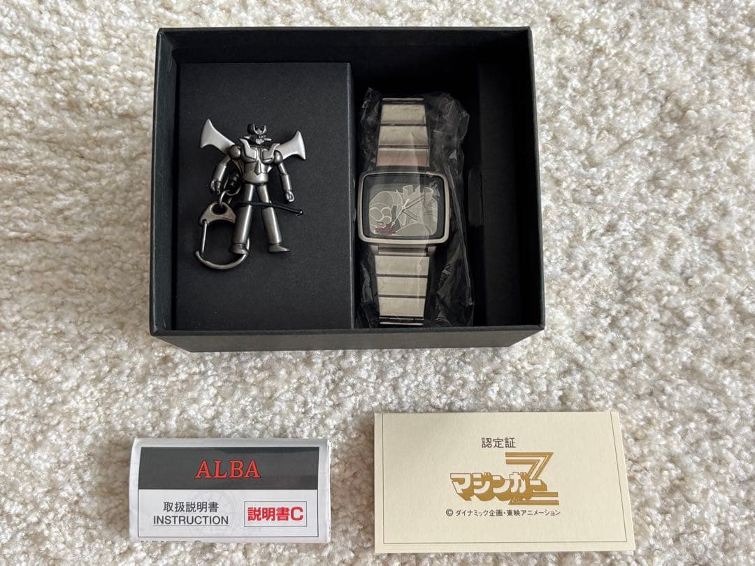希少品 未使用 マジンガーZ 腕時計 限定3000本 （付属品付）