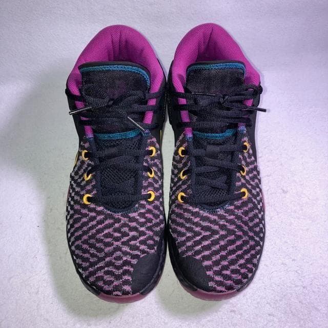 KD TREY 5 VIII EP 黒 紫 パープル イエロー 27cm 箱付き