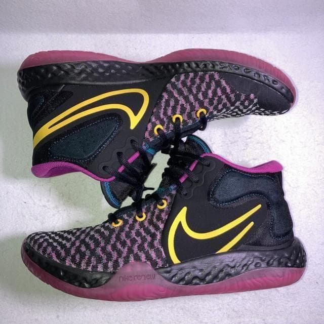 KD TREY 5 VIII EP 黒 紫 パープル イエロー 27cm 箱付き