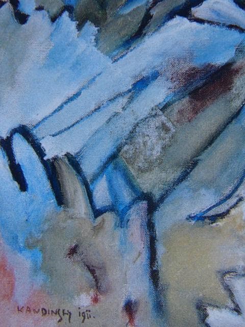 カンディンスキー、即興 21a、希少な画集より、状態良好、新品高級額・額装付