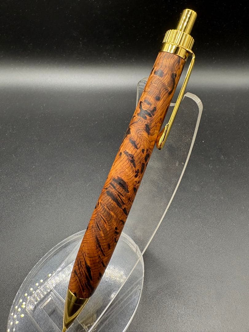 530超極上　屋久杉　泡瘤　木軸シャーペン　ボールペン