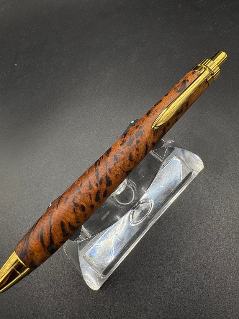 530超極上　屋久杉　泡瘤　木軸シャーペン　ボールペン