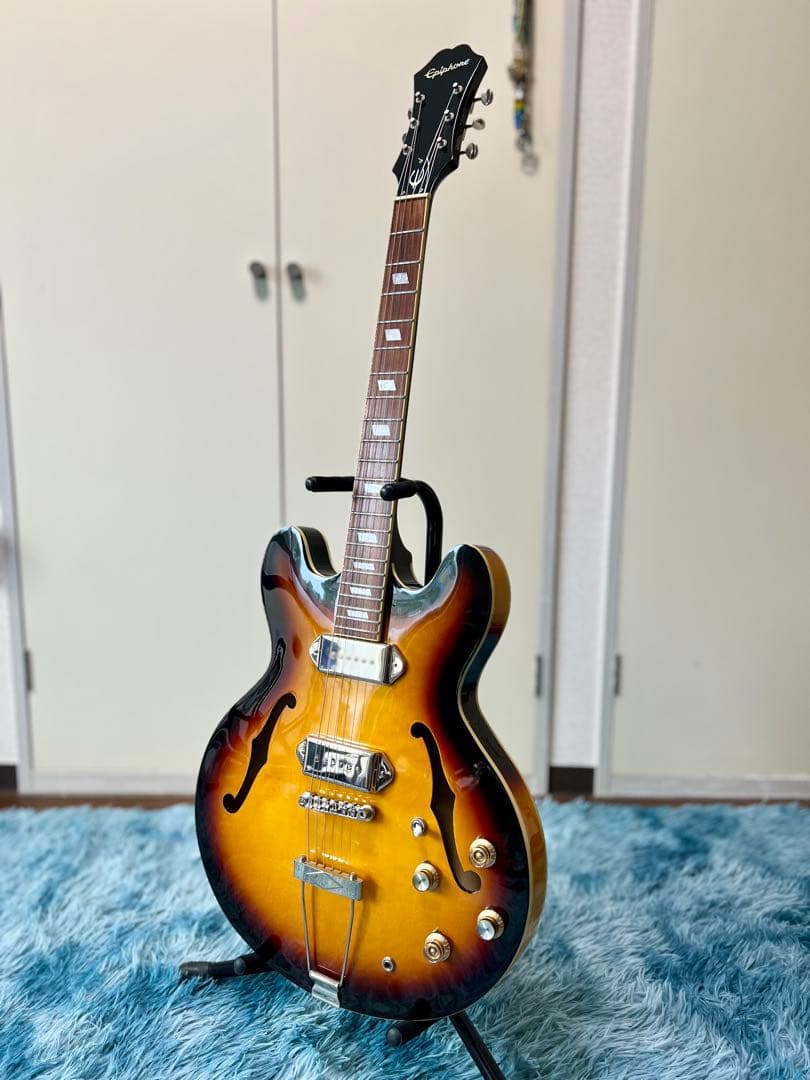 エ*ス様 極美品★Epiphone Casino VS エピフォン カジノ