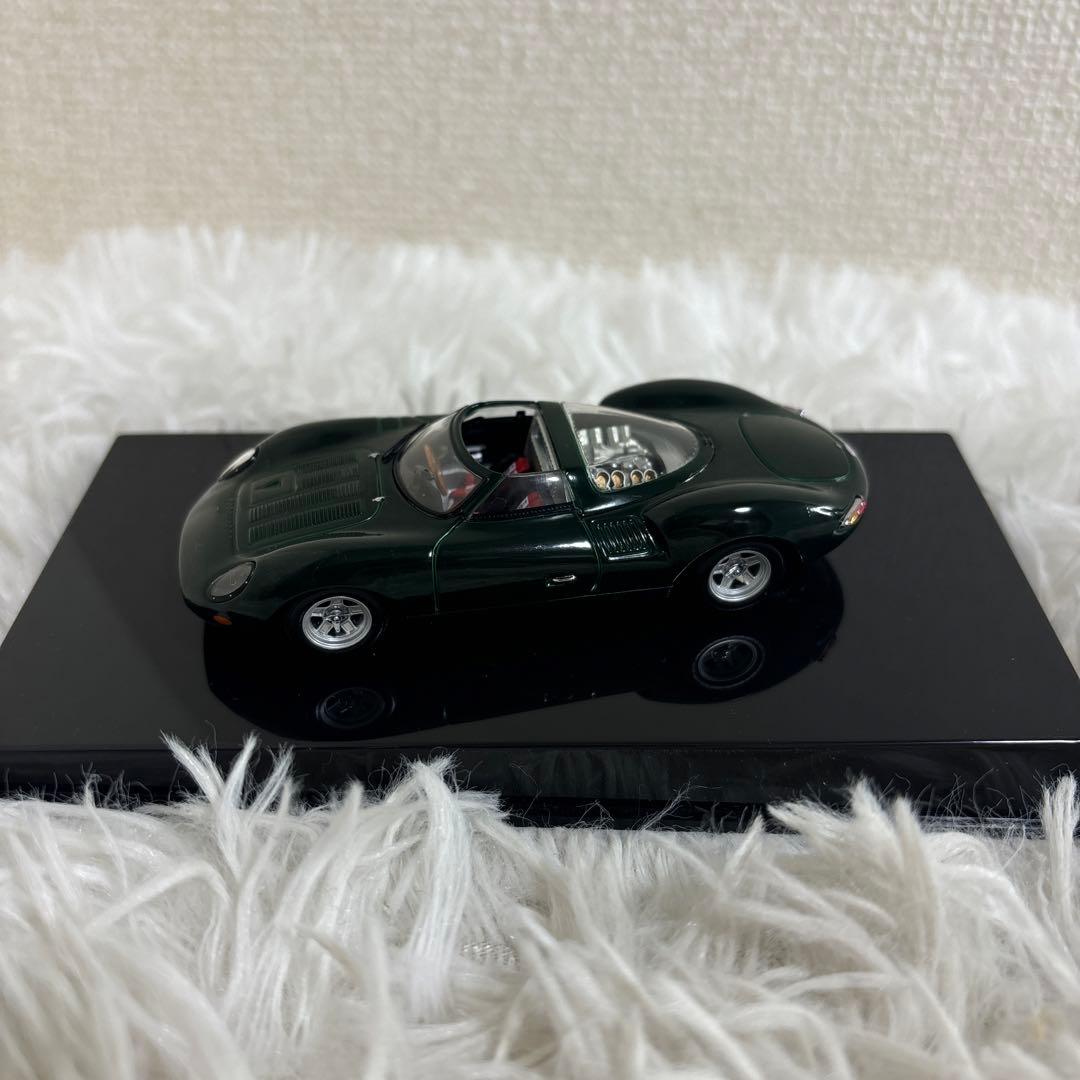 【中古】AUTO art JAGUAR XJ 13 GREEN 1:43
