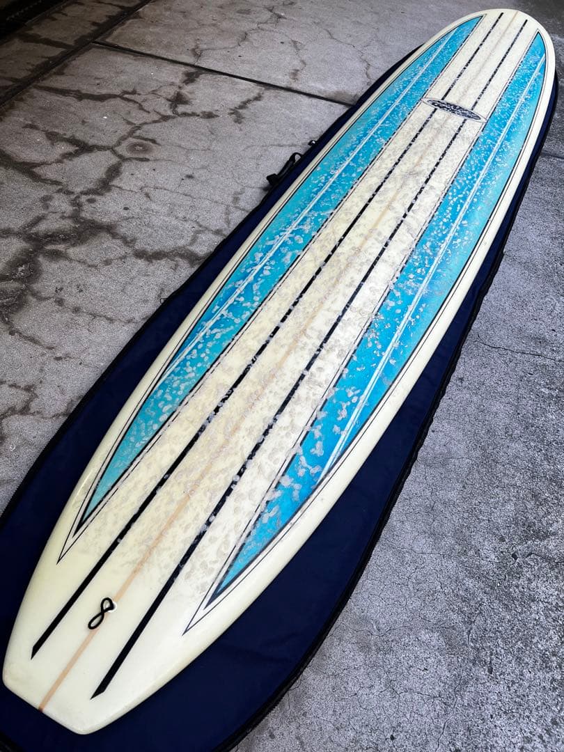 Bruce Jones 9’6” Noserider ロングボード＋ケーズ