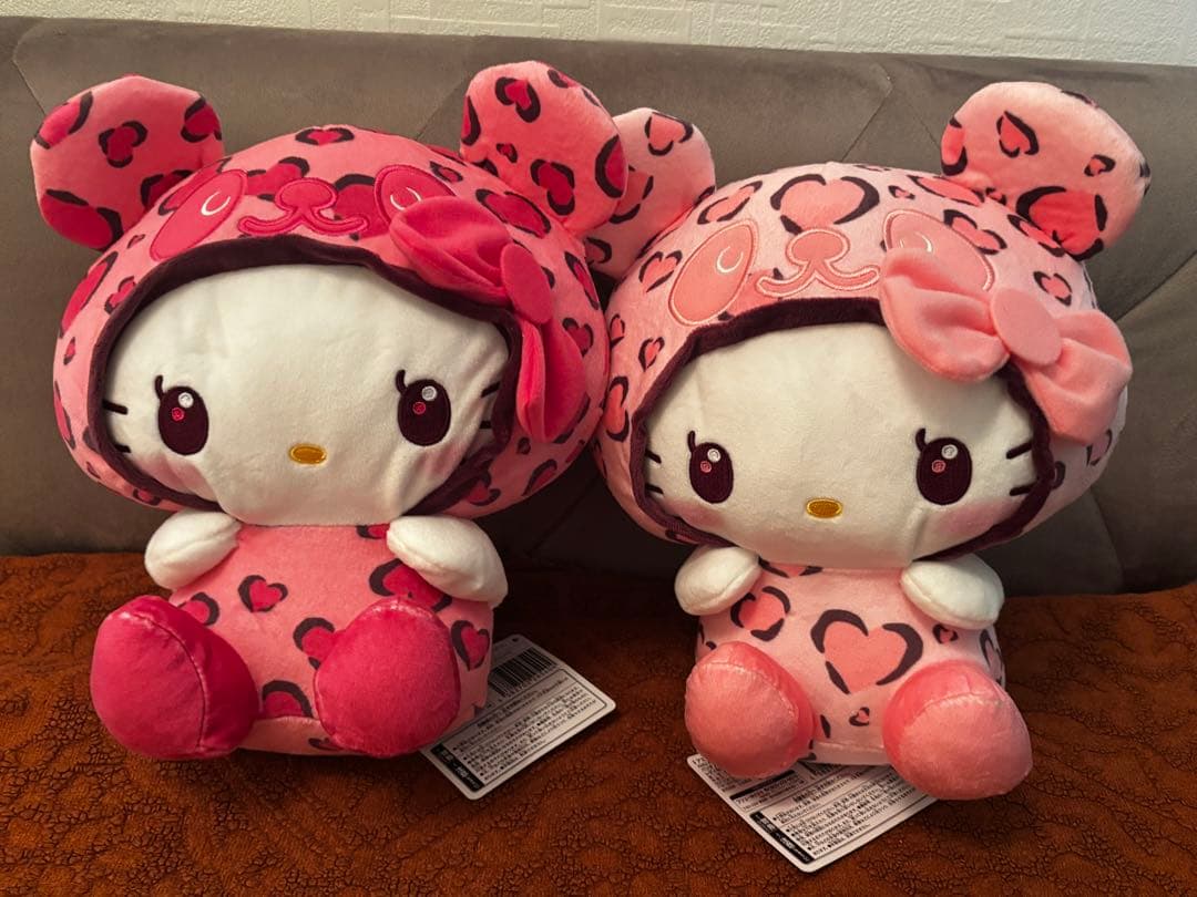 【圧縮なし】5体セット　ハローキティ ぬいぐるみ プライズ