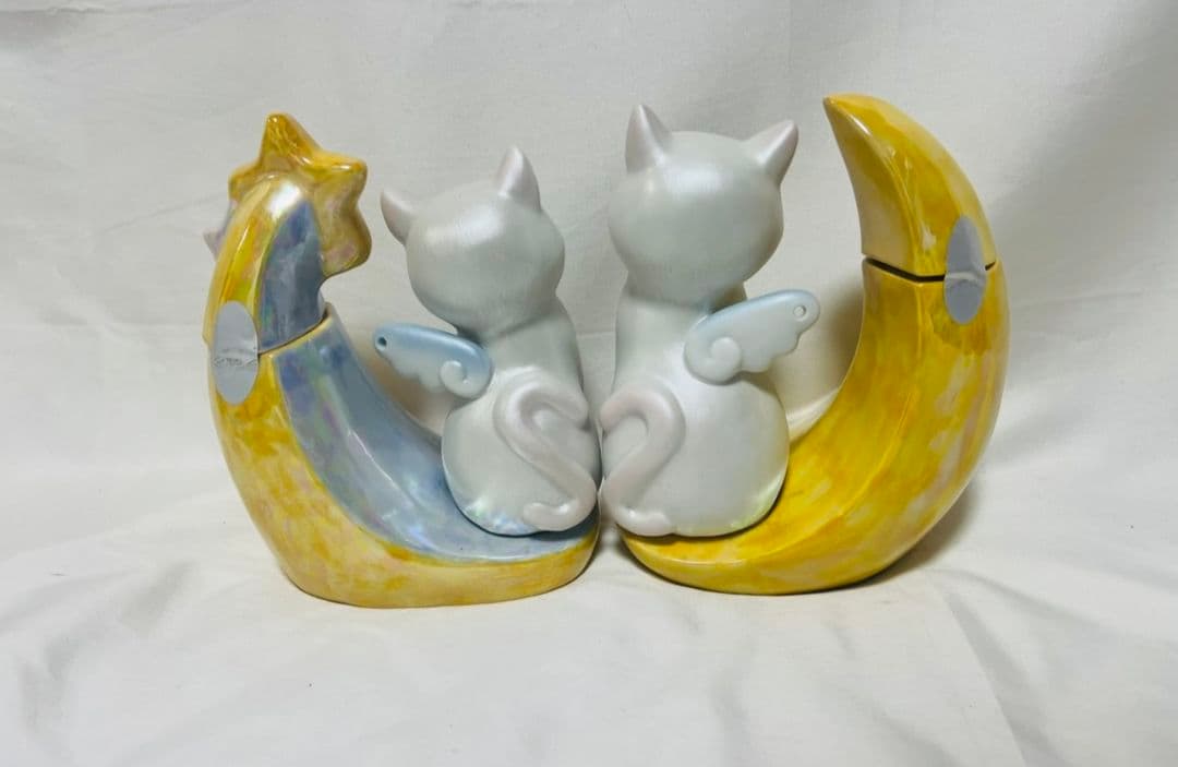 トゥインクル　キャッツ　デキャンタ　スター＆ムーン　未開封　国産品　陶器ボトル