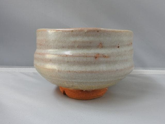 萩焼茶碗　大和松雁　共箱有　M983