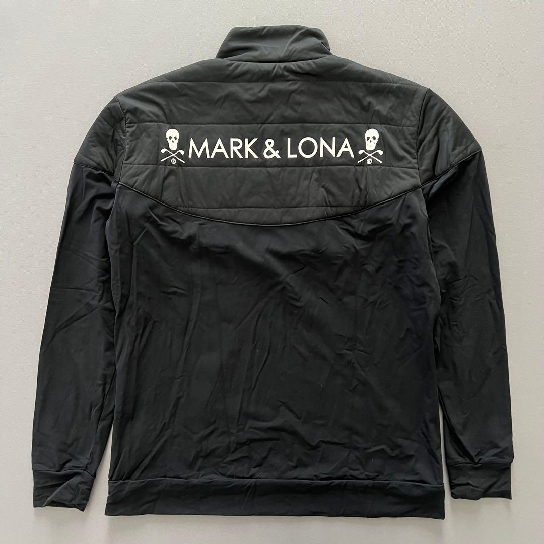 MARK&LONA マークアンドロナ　中綿入り　切替　ブルゾン　メンズ　ブラック