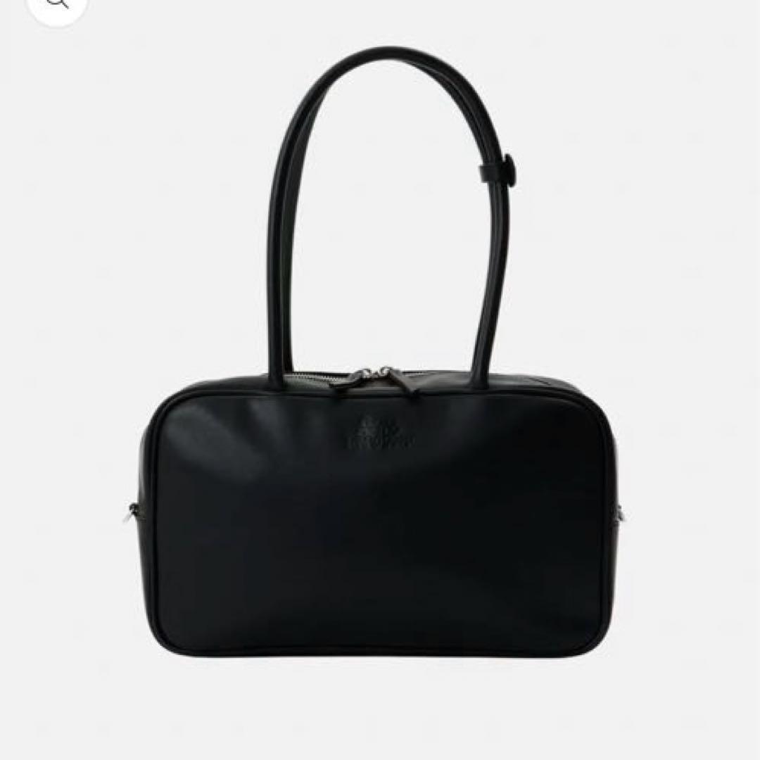 GODONLYKNOWS 岩田剛典　フェイクレザーハンドルバッグ　ブラック