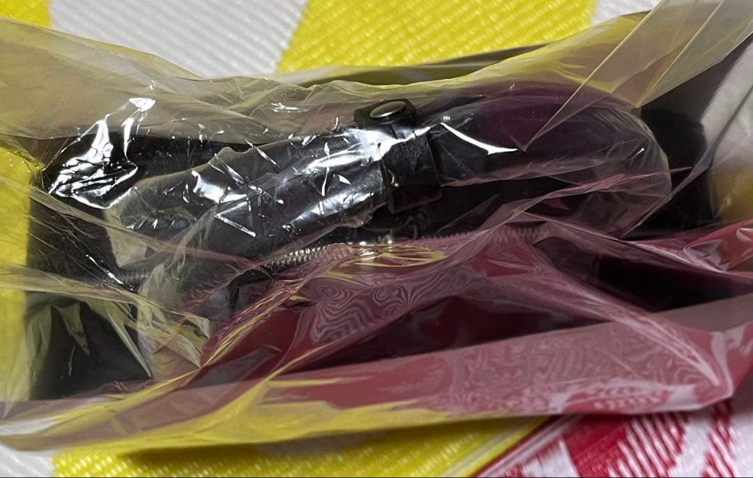 GODONLYKNOWS 岩田剛典　フェイクレザーハンドルバッグ　ブラック