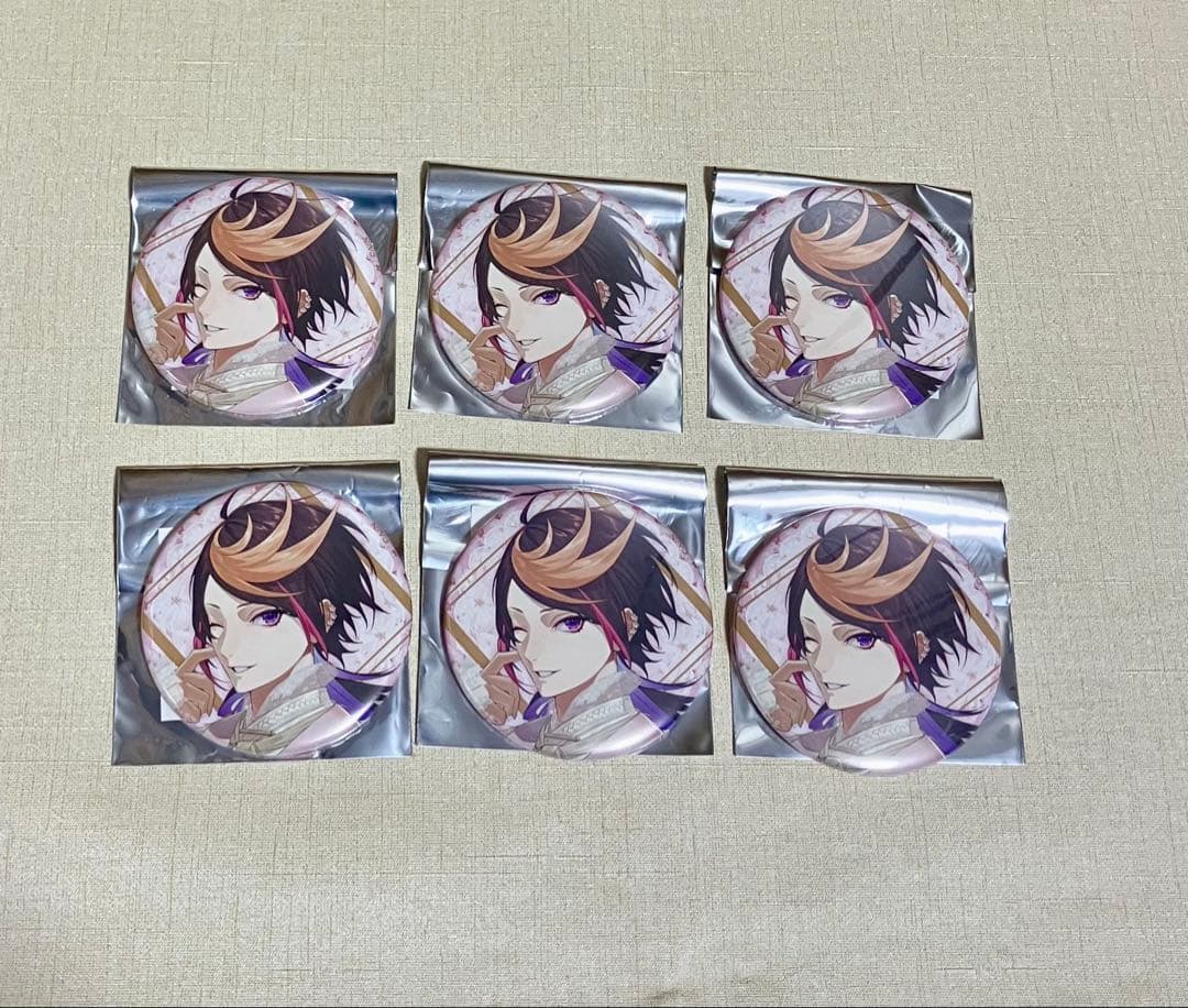 にじさんじEN Sakura bloom 缶バッジ 闇ノシュウ　6個セット