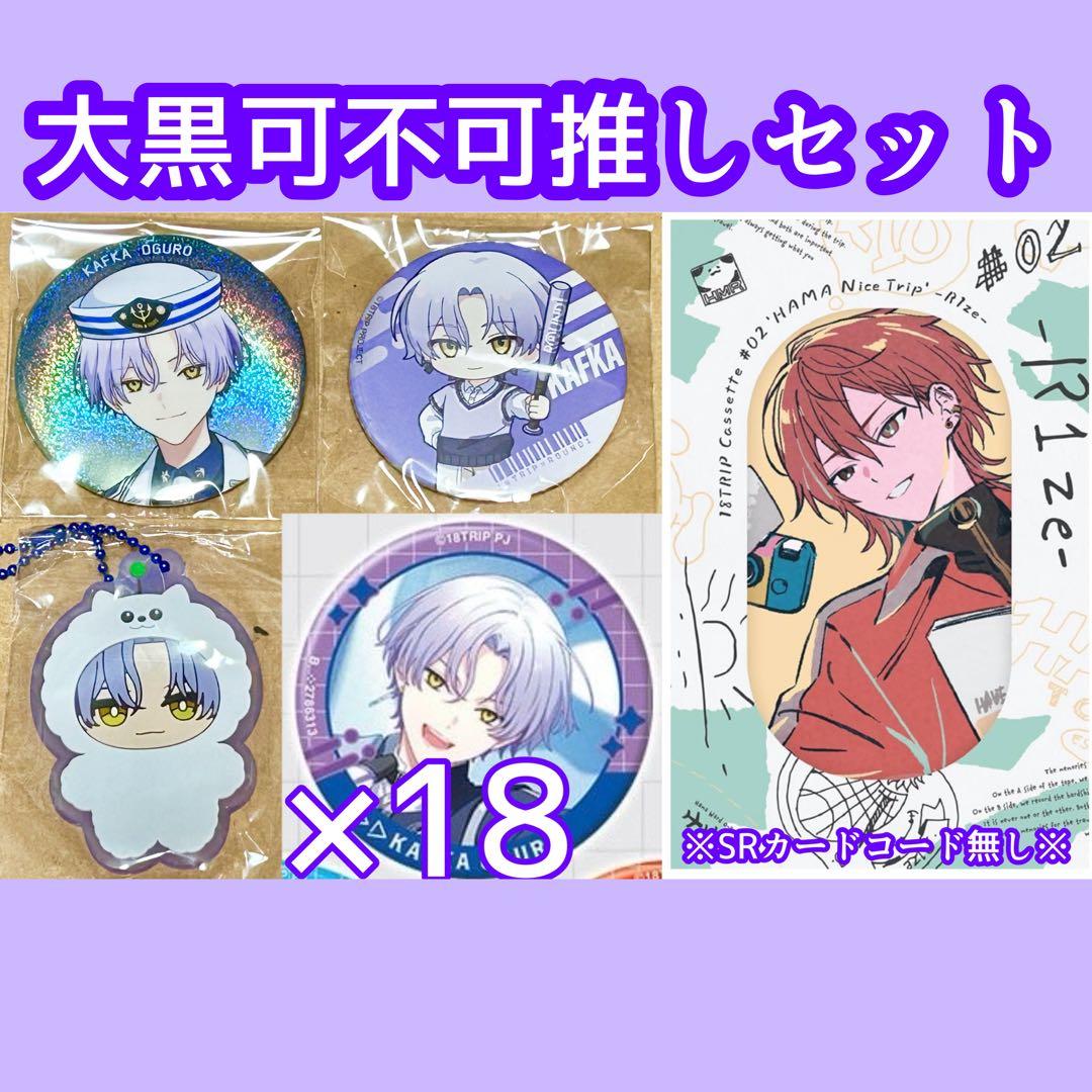 【18TRIP】エイトリ R1ze 朝班 大黒可不可セット